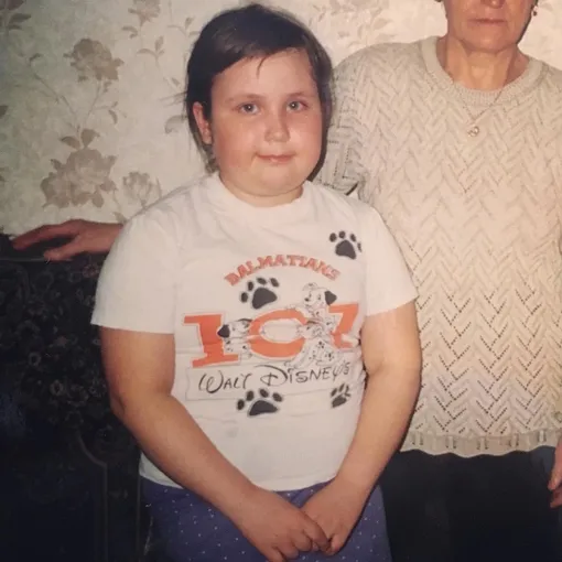 Альбина с бабушкой