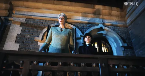 Кадр из сериала «Уэнсдэй» Кадр из сериала «Уэнсдэй»