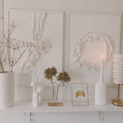 Интерьерное панно «Застывшая ткань» фото Интерьерное панно «Застывшая ткань» фото