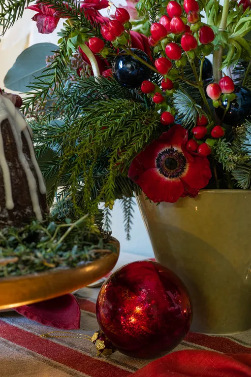 рождественская сервировка рождественская сервировка