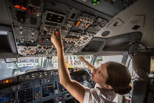 Водительница автобуса