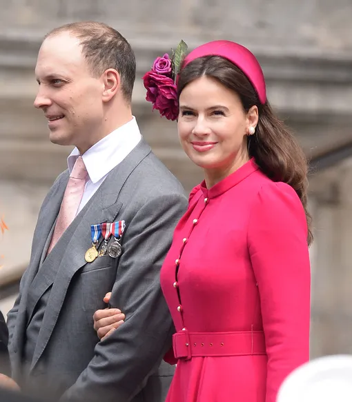 Леди Фредерик Виндзор с мужем Леди Фредерик Виндзор с мужем