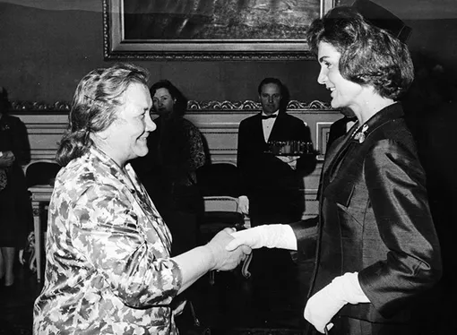 Нина Хрущева и Жаклин Кенеди