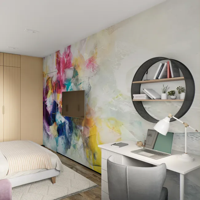 Зонировать, создать объём, согреть квартиру: 5 задач, которые можно решить с помощью цвета