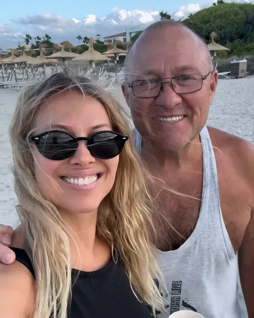 Юлия Беретта с отцом