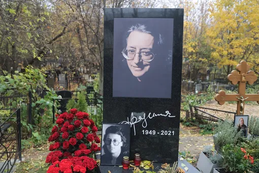 Могила Александра Градского на Ваганьковском кладбище