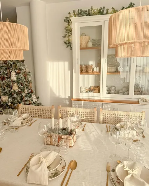 Посуда с новогодними мотивами