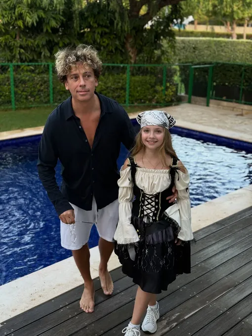 Максим Галкин* с дочерью Лизой