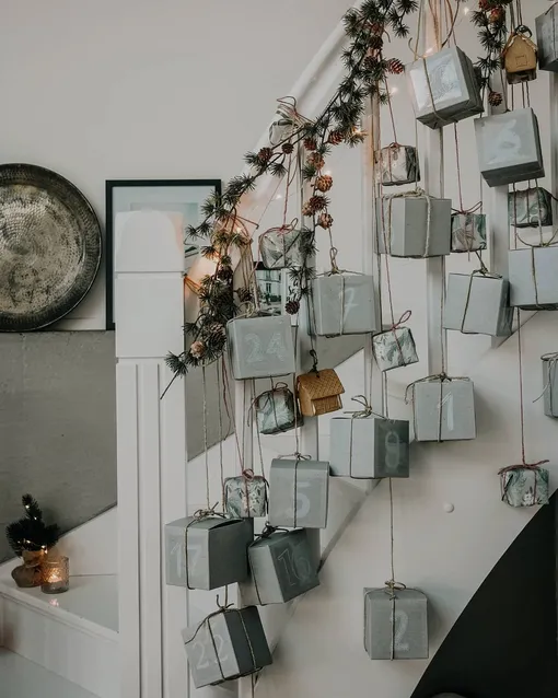 украшение лестницы украшение лестницы