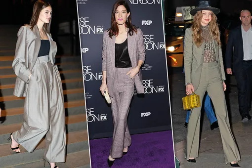 Лучшие брючные костюмы знаменитостей: как и с чем их носить Лучшие брючные костюмы знаменитостей: как и с чем их носить