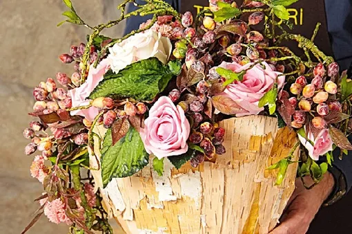 Букет для двоих: как сделать прекрасный подарок на 14 февраля Букет для двоих: как сделать прекрасный подарок на 14 февраля