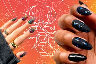 Какой маникюр принесёт удачу в сезон Скорпиона: 12 идей