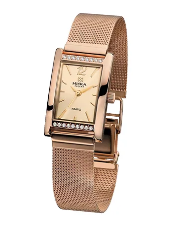 Часы с золотым браслетом Часы с золотым браслетом