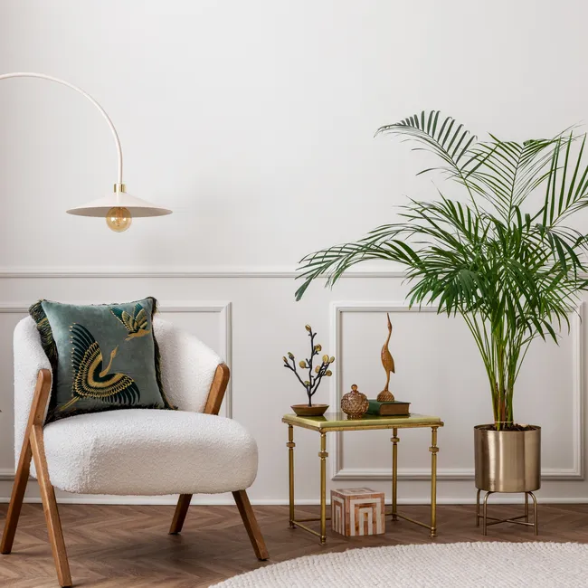 Ар-деко в интерьере гостиной 2026: как сочетать богемный стиль и уют — 16 фото