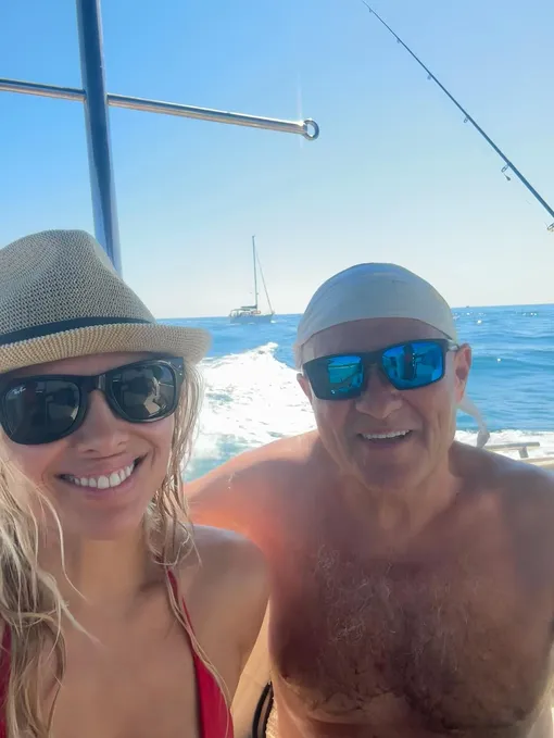 Юлия Беретта с отцом