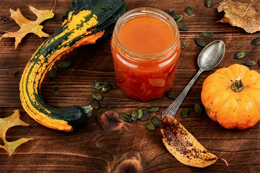 Сок тыквы с мякотью