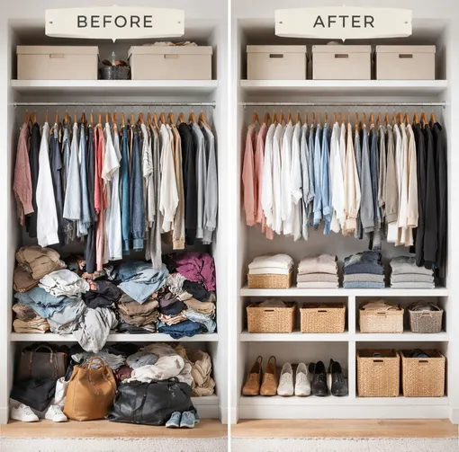 Как навести порядок в шкафу Как навести порядок в шкафу