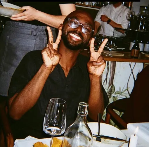 Джозеф Авуа-Дарко на одном из ужинов