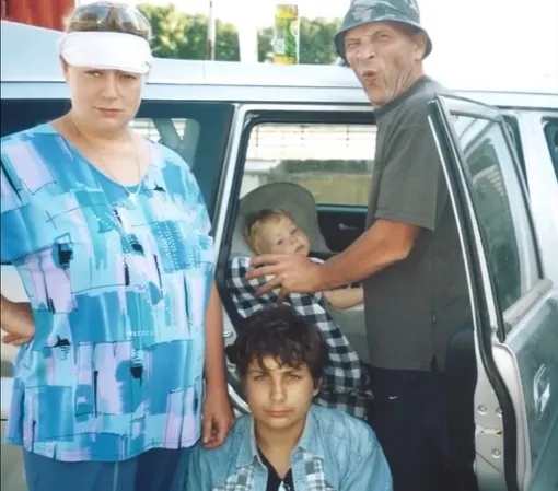 Мария Аронова со вторым мужем и детьми. Архивное фото Мария Аронова со вторым мужем и детьми. Архивное фото