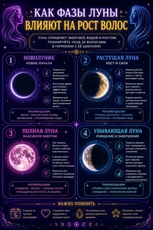 как луна влияет на рост волос фото как луна влияет на рост волос фото