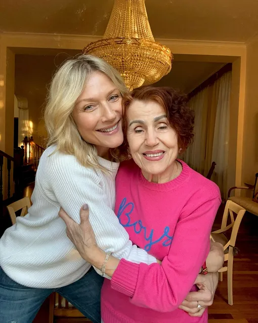 Наталья Стефаненко с матерью