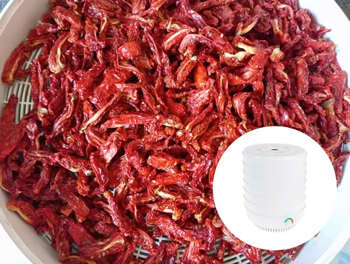 В дегидраторе «Ветерок» получаются отличные вяленые томаты В дегидраторе «Ветерок» получаются отличные вяленые томаты