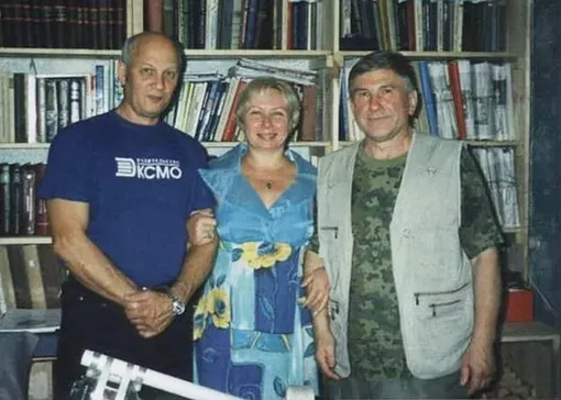 Василий Головачев, Галина Леонова и ее муж Владимир