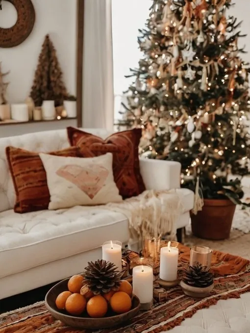 новый год в стиле бохо