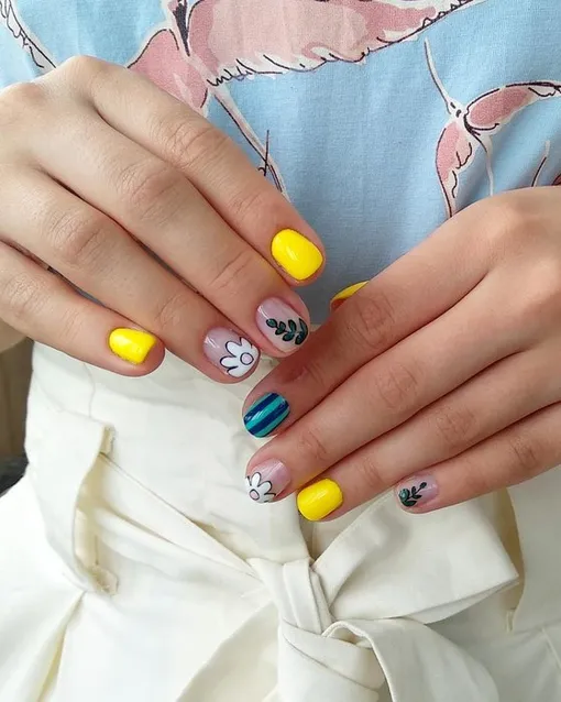 «голый» маникюр