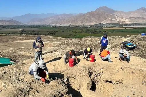 Звёзды, рыбы и боги: в Перу найдена необычная цветная фреска, которой 3000 лет Звёзды, рыбы и боги: в Перу найдена необычная цветная фреска, которой 3000 лет
