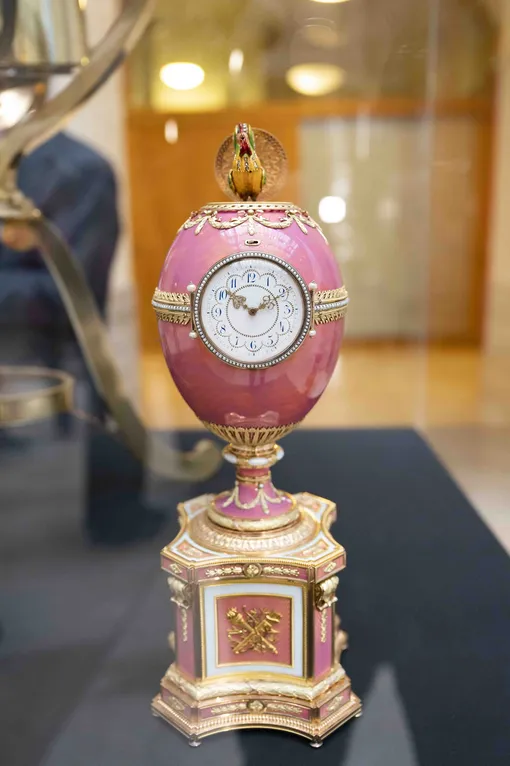 Часы-яйцо Ротшильда, восстановленные в Эрмитаже
