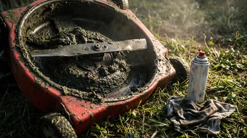WD-40 и масло на деке газонокосилки: почему это плохая идея