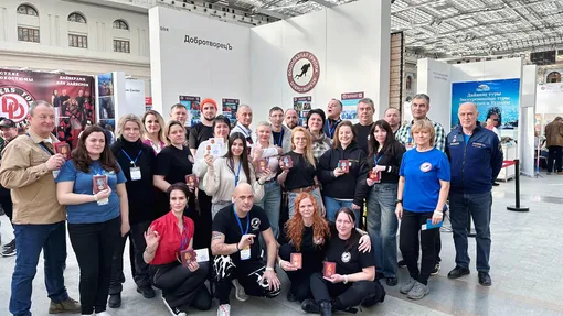 Волонтеры «Добротворца», получившие медаль