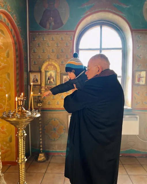 Евгений Петросян с сыном Евгений Петросян с сыном