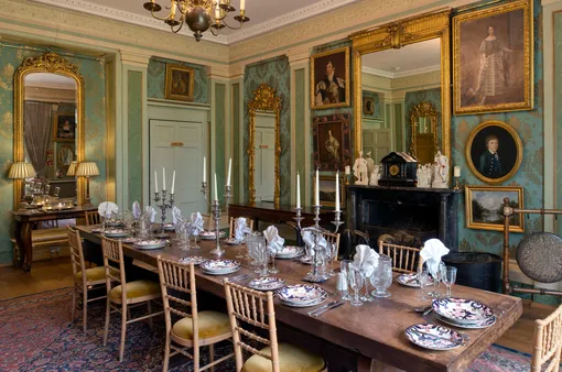 Столовая в доме Бенджамина Слейда