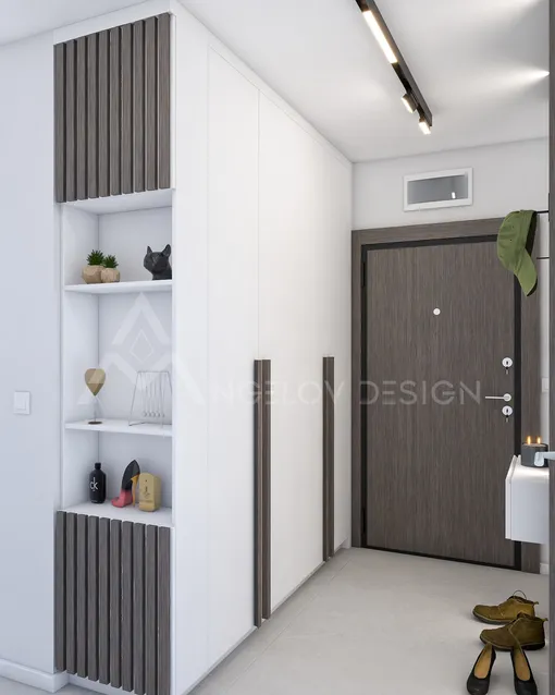 Минимум предметов — максимум воздуха: решение для самых маленьких прихожих Минимум предметов — максимум воздуха: решение для самых маленьких прихожих