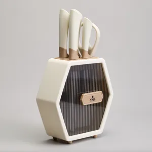 Набор ножей AGNESS на подставке