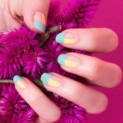 «голый» маникюр