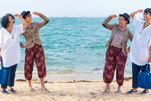 «Весна и осень». Если поменяться одеждой со своей мамой, кто будет лучше выглядеть?