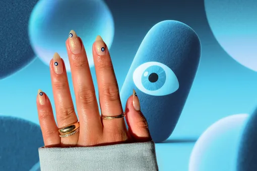 «Глаз Фатимы»: 7 идей трендового маникюра от сглаза «Глаз Фатимы»: 7 идей трендового маникюра от сглаза