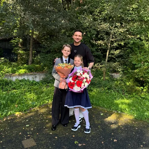 Сергей Лазарев с Никитой и Аней Сергей Лазарев с Никитой и Аней