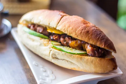 Белковая начинка сэндвич фото