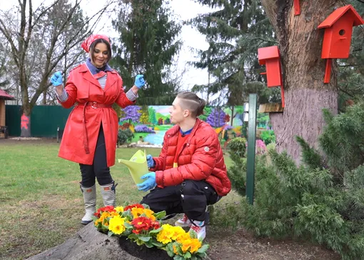 Наташа Королева с сыном Архипом Наташа Королева с сыном Архипом