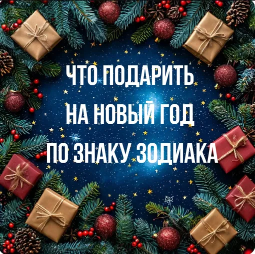Подарки по знакам зодиака на Новый год 2026: 3 идеи для каждого знака