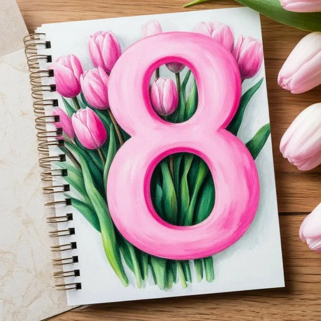 Открытки к 8 марта для мамы, бабушки, девочки — красивые, милые, советские (45 штук)