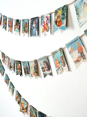 Гирлянда бумажная «Новый год», Страна Карнавалия Гирлянда бумажная «Новый год», Страна Карнавалия