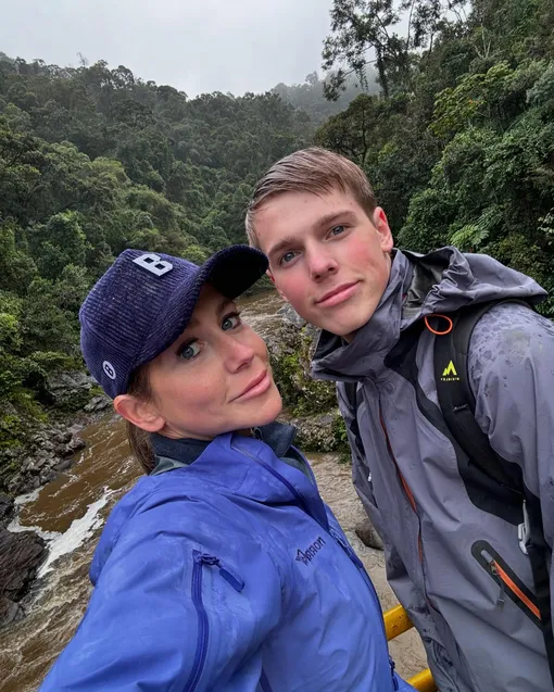 Юлия Барановская с Артёмом