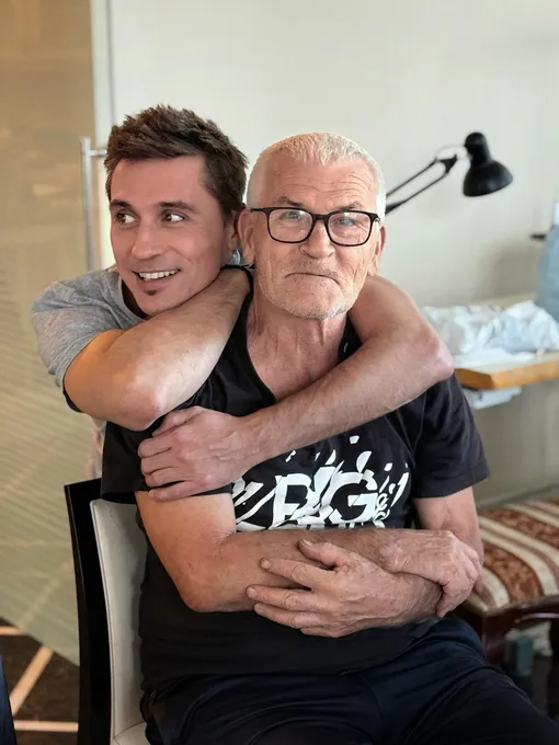 Дима Билан с отцом Николаем Михайловичем