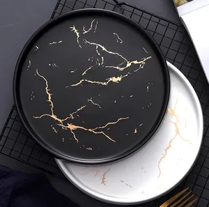 AliExpress, Керамическое блюдо с мраморной текстурой For Beloved Store, 1191 руб