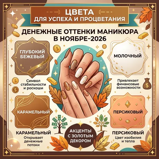 Денежный маникюр в ноябре 2026 денежный маникюр в ноябре 2026